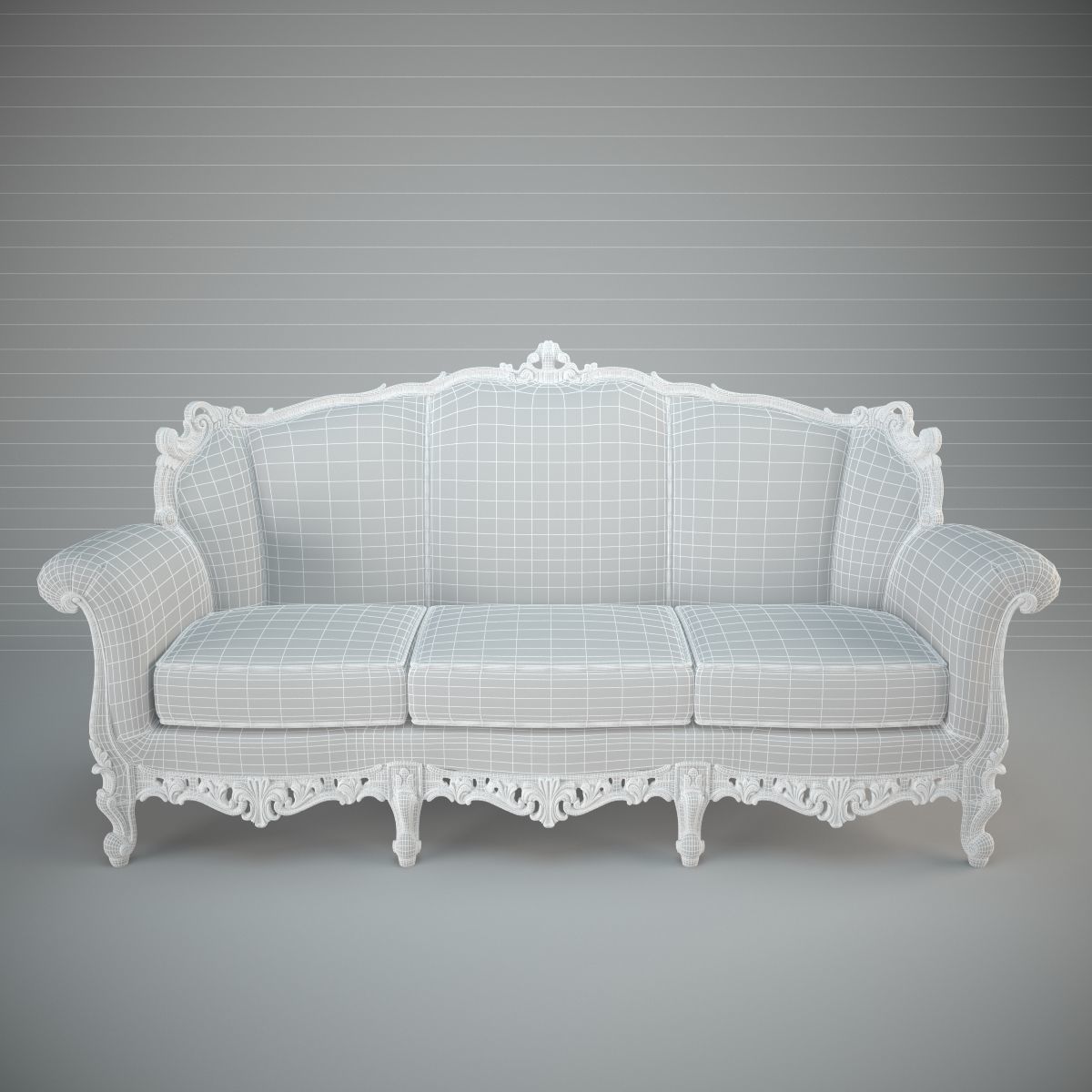 Sofa Cechov 3D model_2