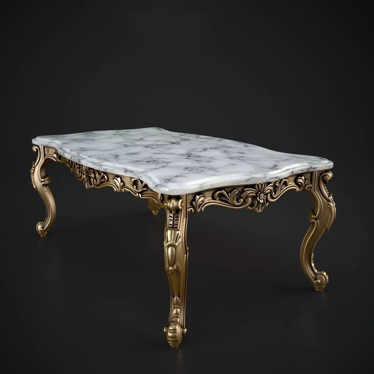 Table Cechov 3D model_0