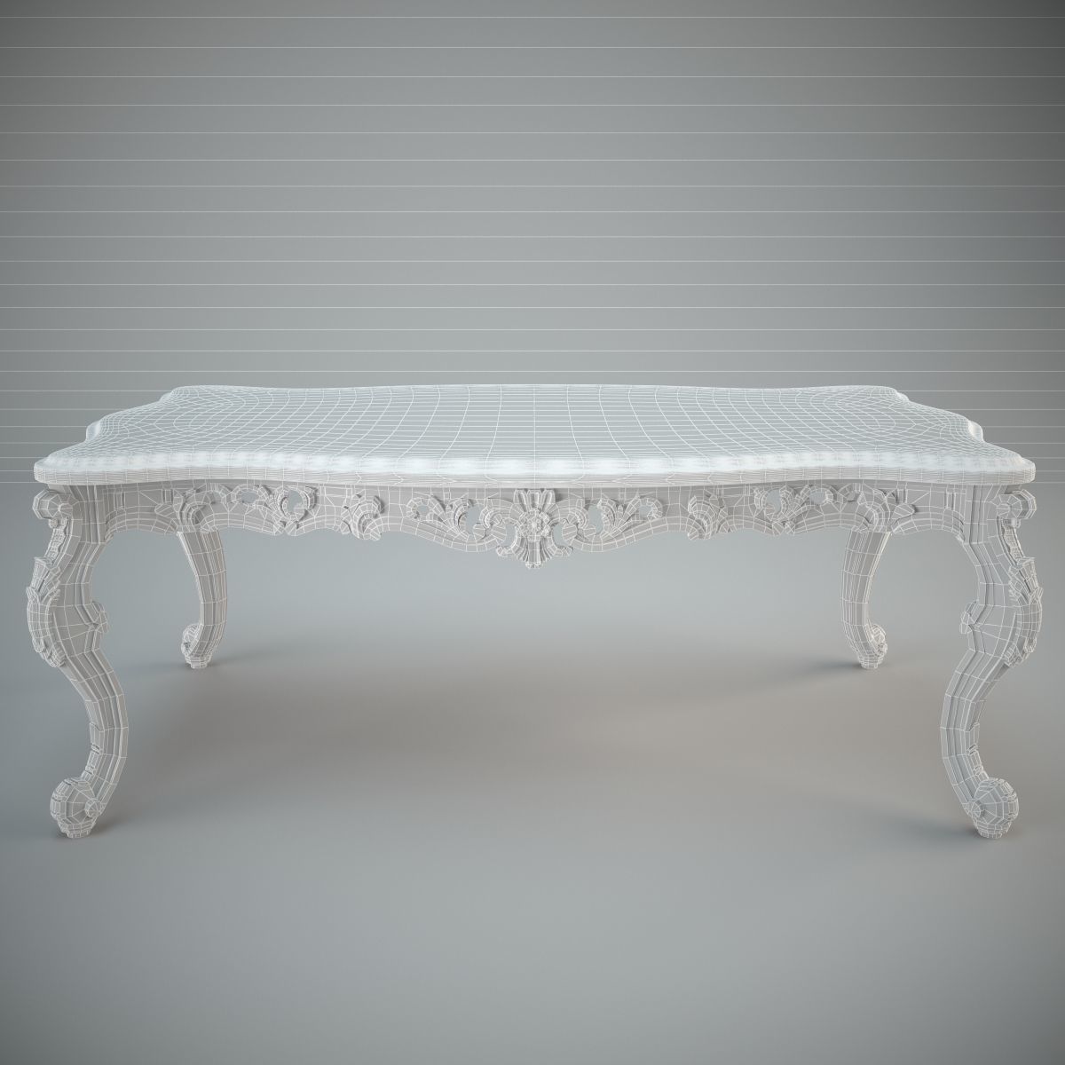 Table Cechov 3D model_3