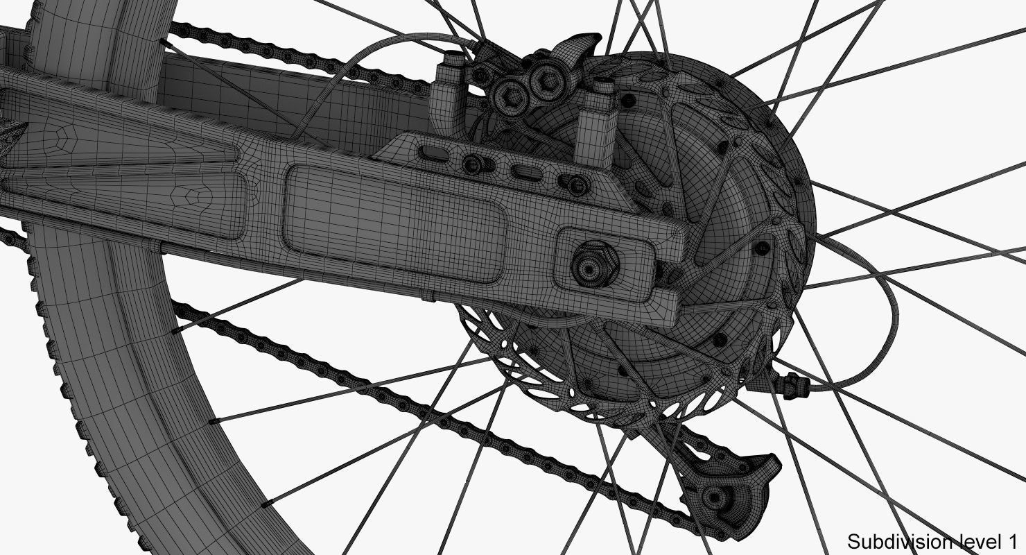 Electric bike 3 3D model_33