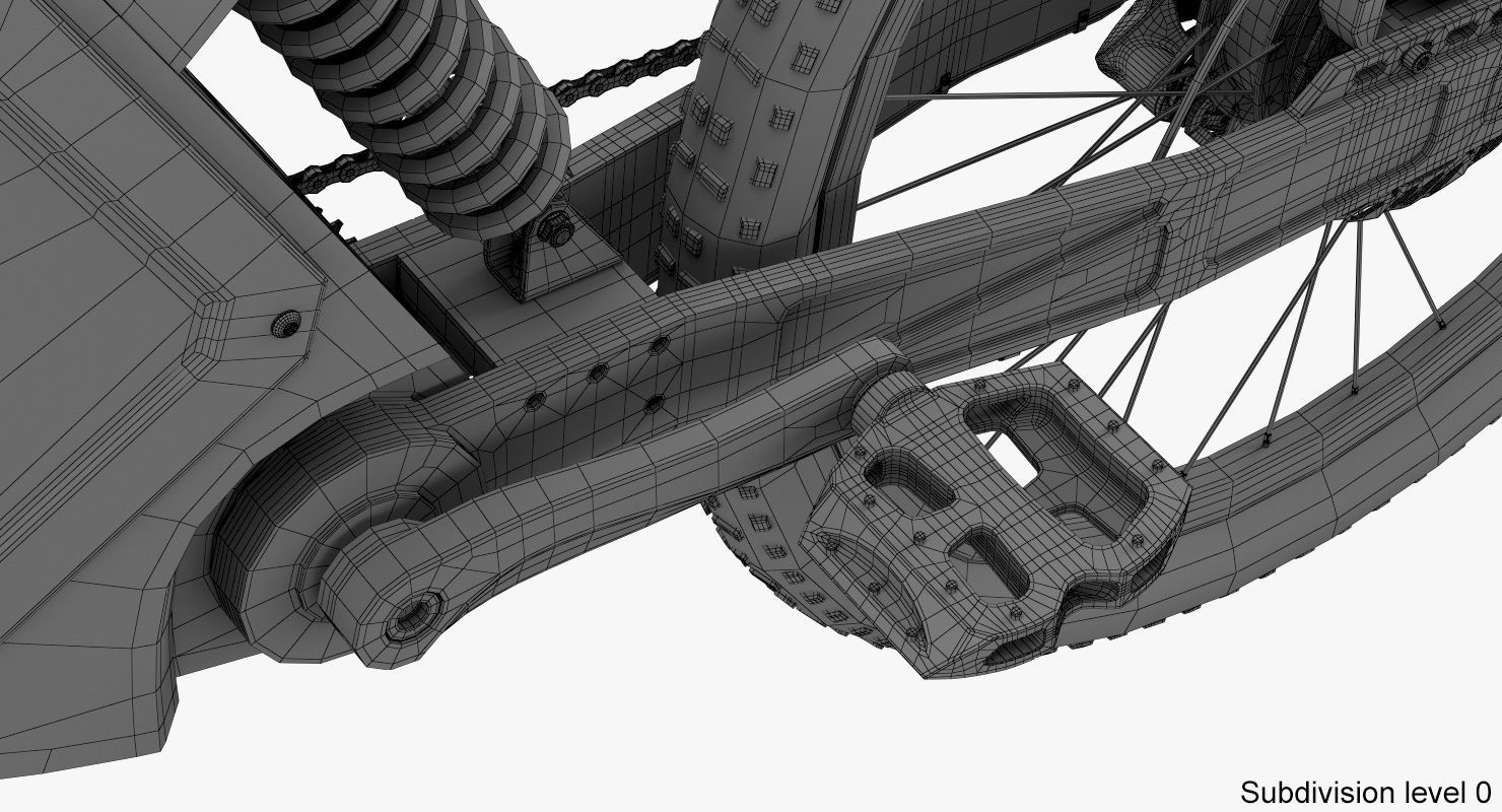 Electric bike 3 3D model_34