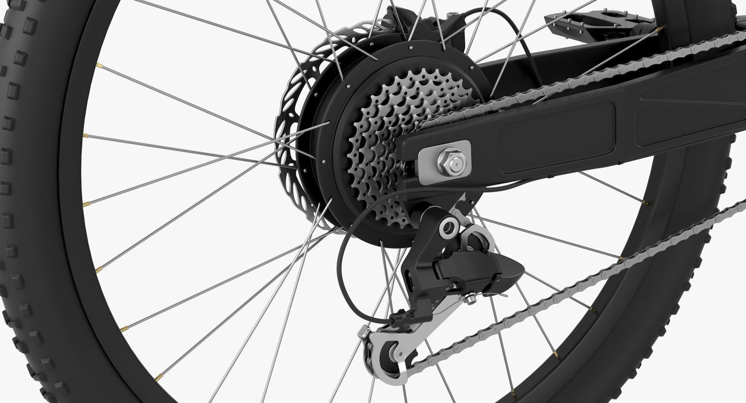 Electric bike 3 3D model_12