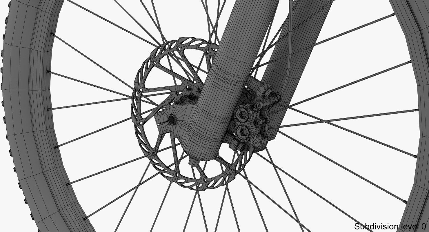 Electric bike 3 3D model_36