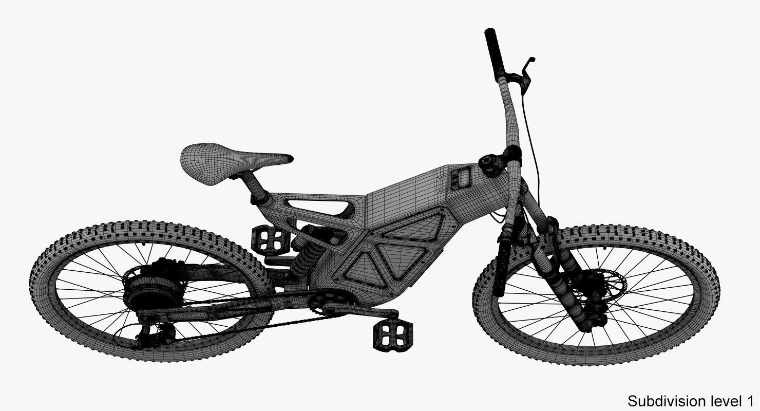Electric bike 3 3D model_23