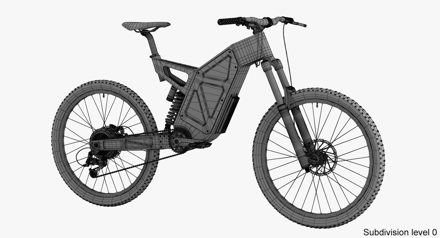 Electric bike 3 3D model_20