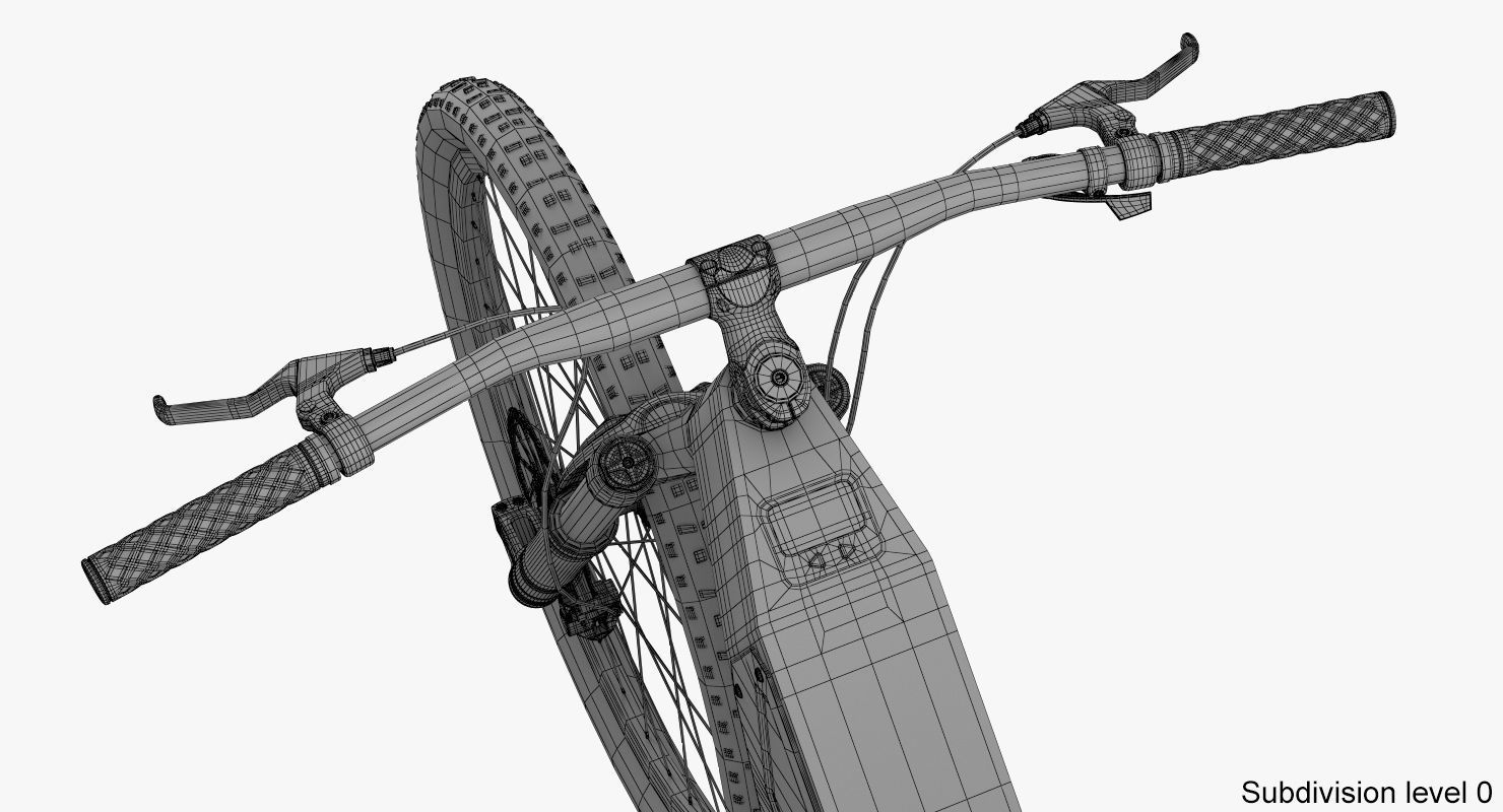 Electric bike 3 3D model_38