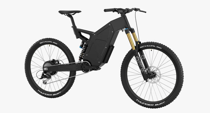 Electric bike 3 3D model