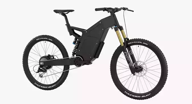Electric bike 3 3D model