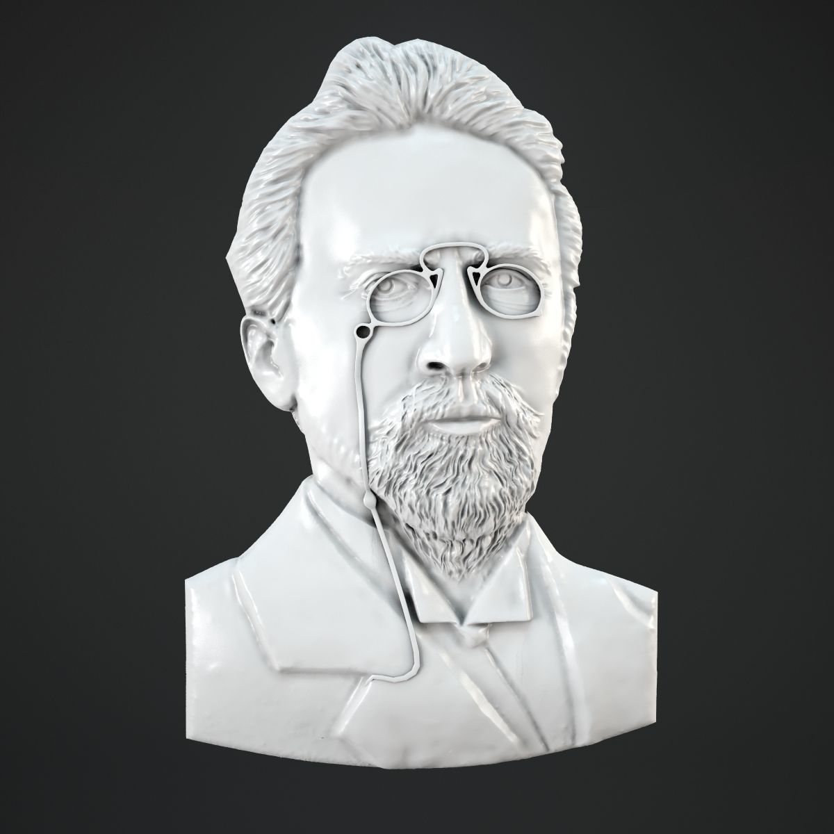 Anton Pavlovich Chekhov 3D print model