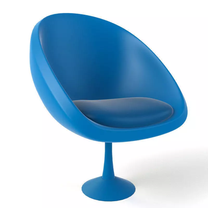 Cartoon Armchair Model 04 3D model_0