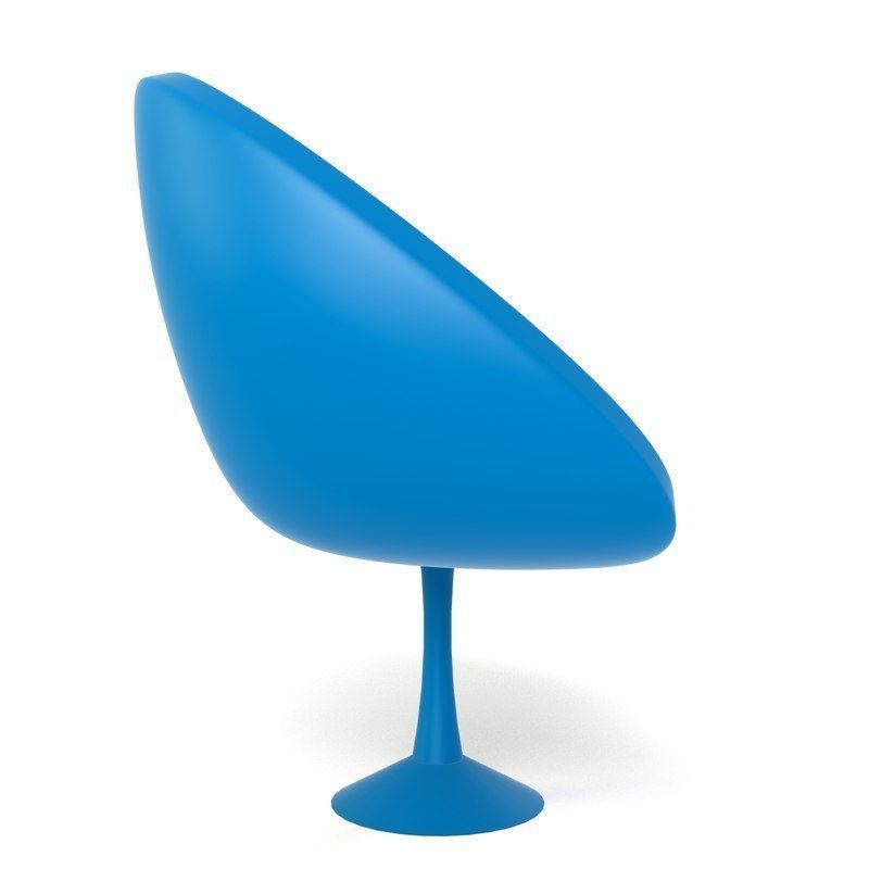 Cartoon Armchair Model 04 3D model_2