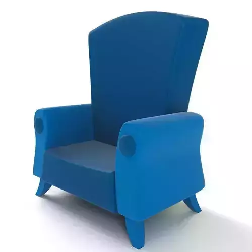 Cartoon Armchair Model 03 3D model