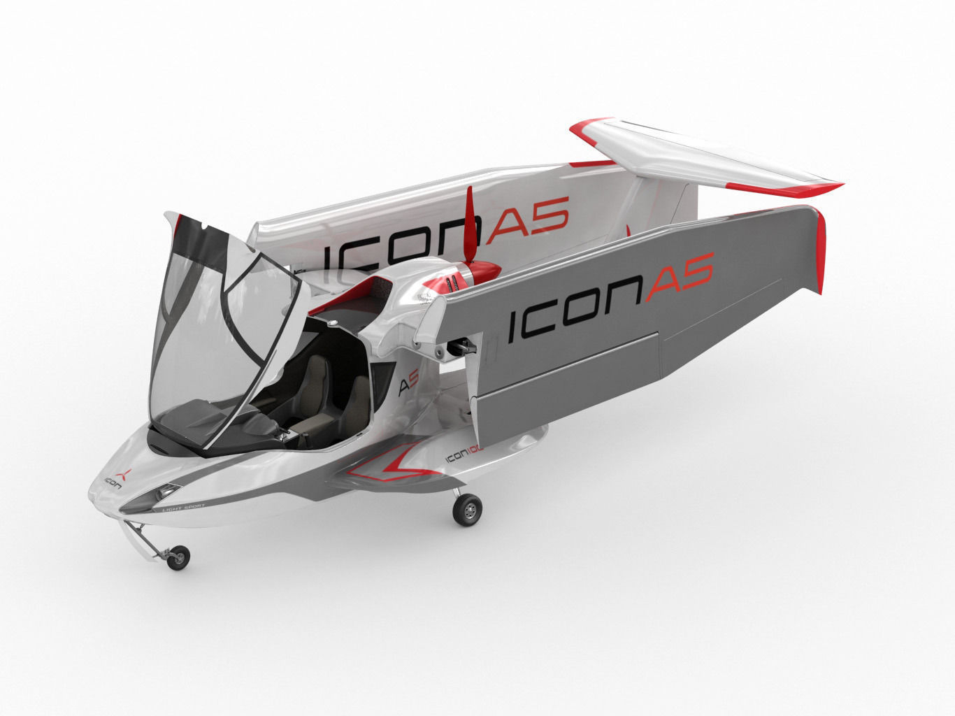 Icon A5 3D model_1