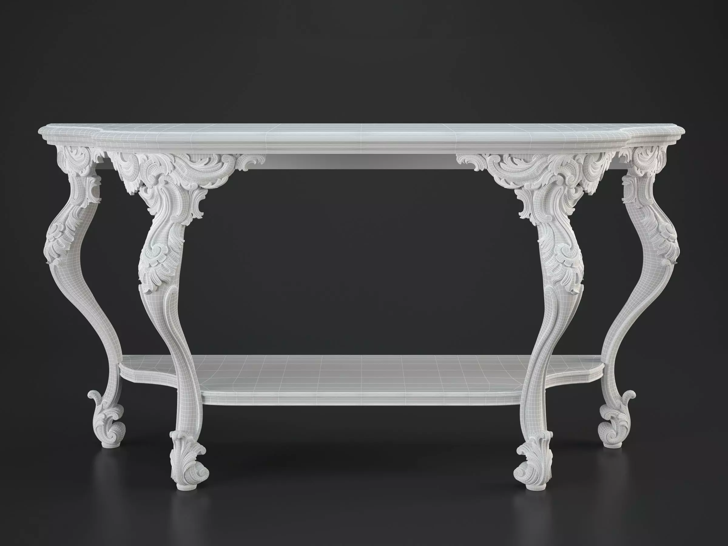 Console Chelini 3D model_0