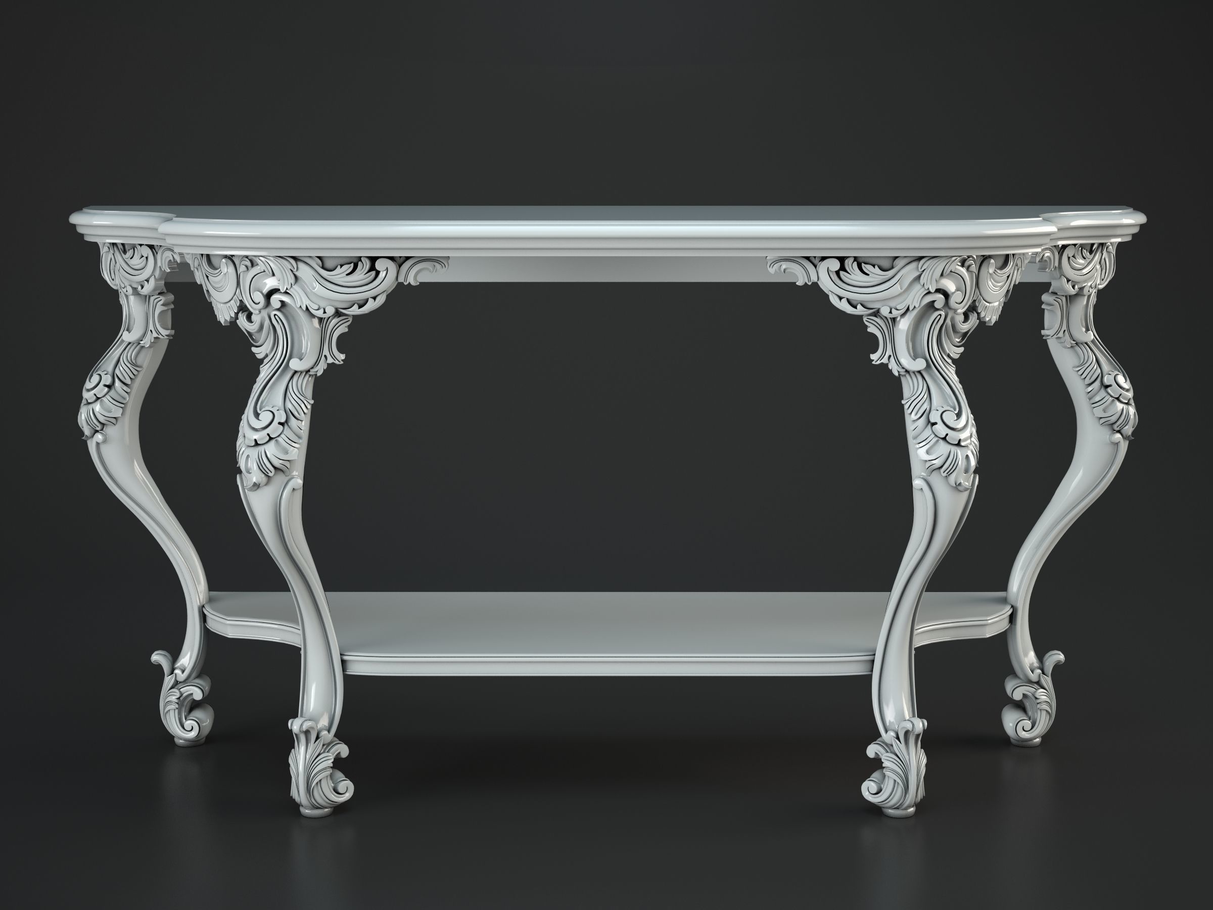 Console Chelini 3D model_1