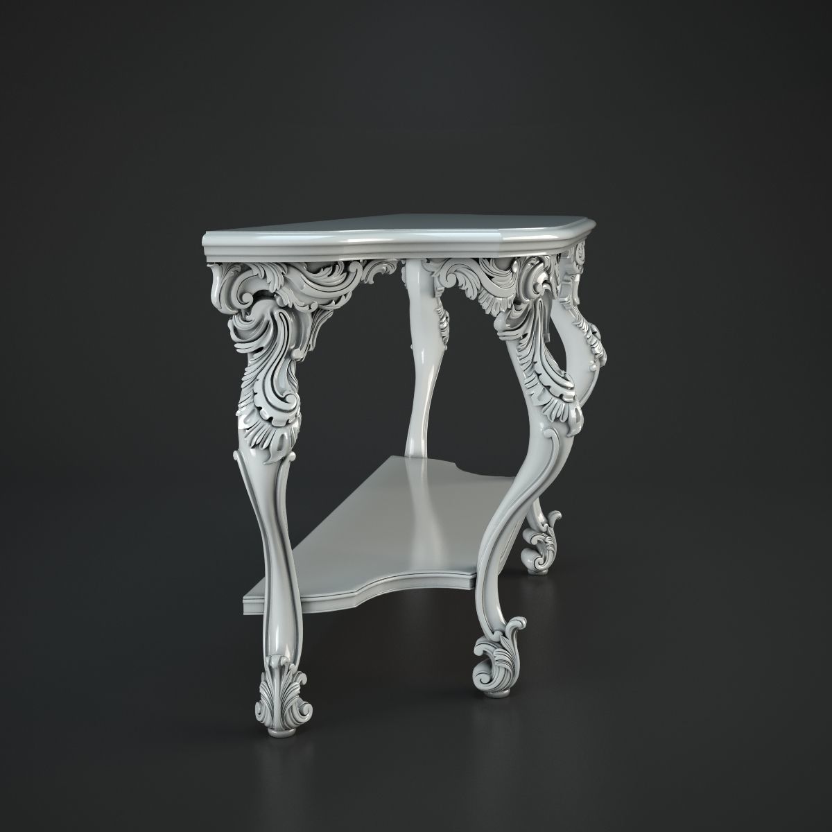 Console Chelini 3D model_6