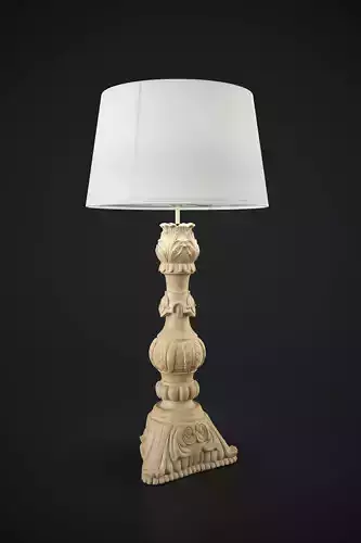 Wooden lampbase Noto