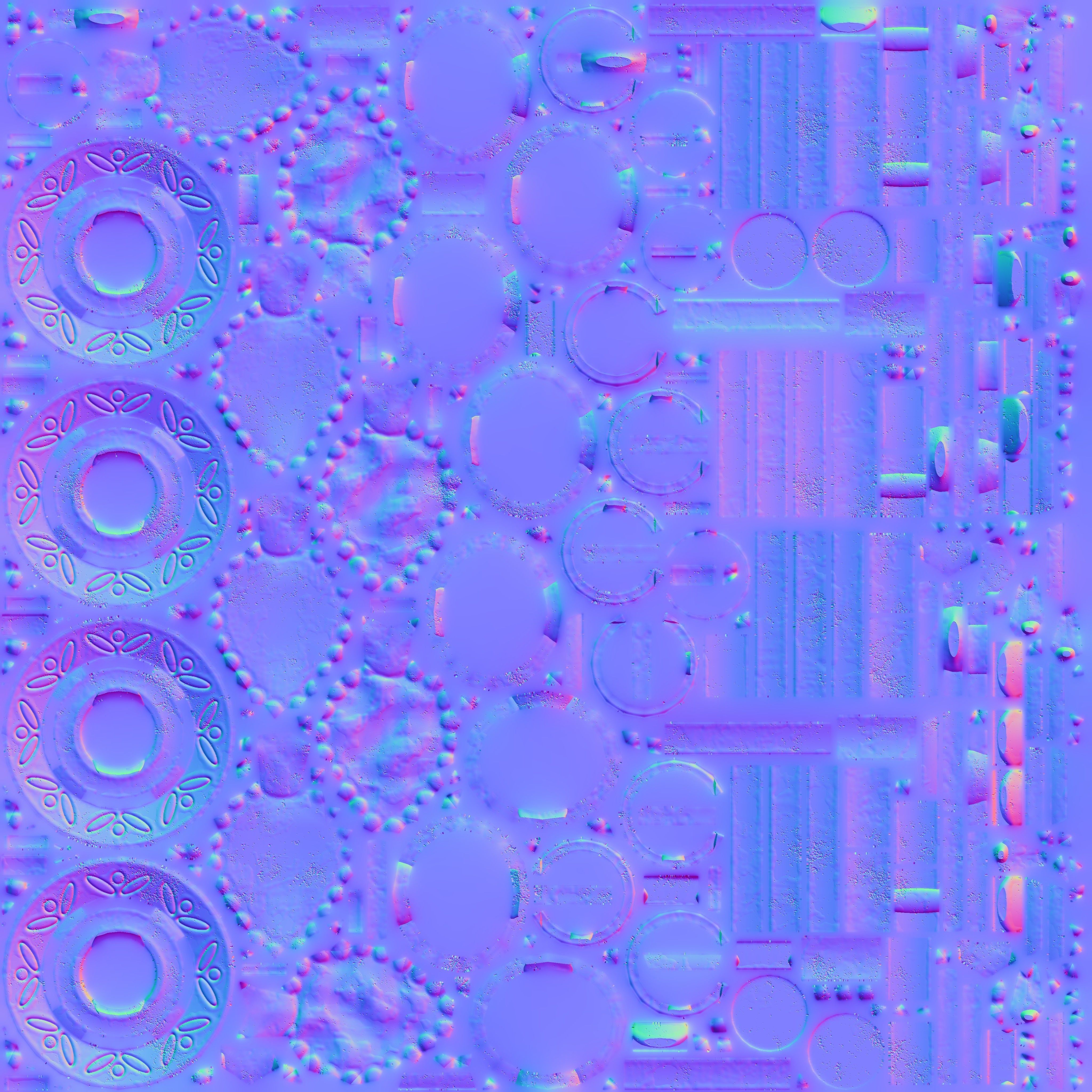 Chinese Furniture Low-poly 3D model_11