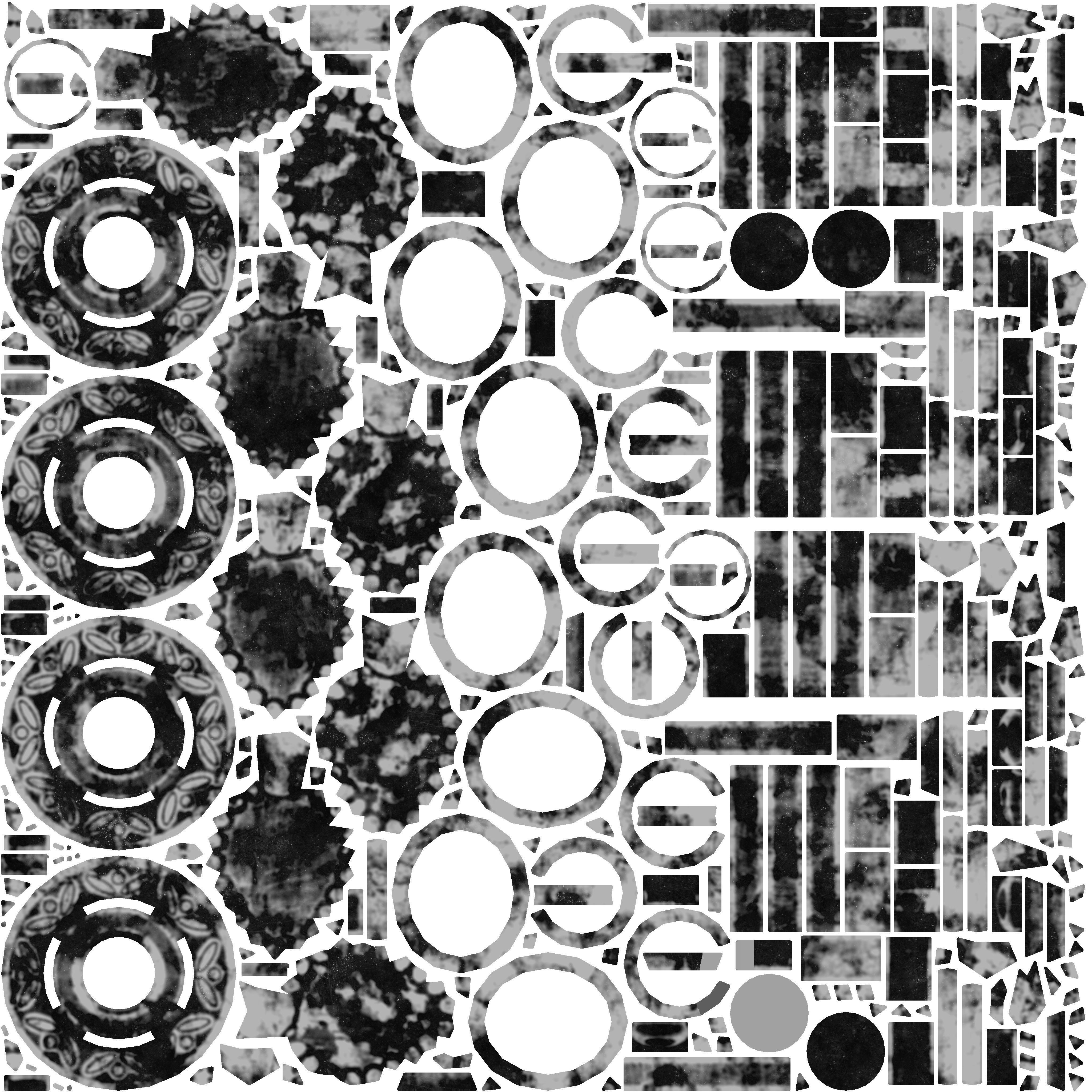 Chinese Furniture Low-poly 3D model_10