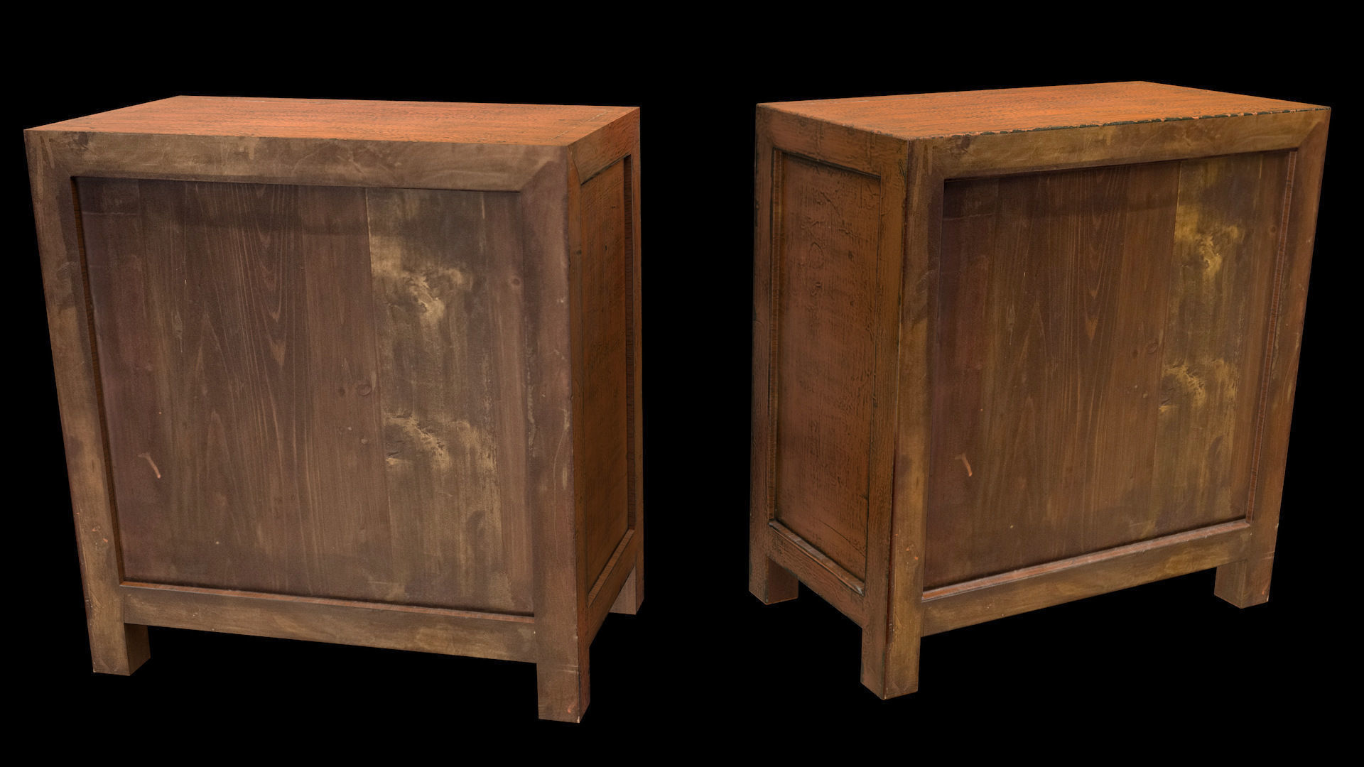 Chinese Furniture Low-poly 3D model_3