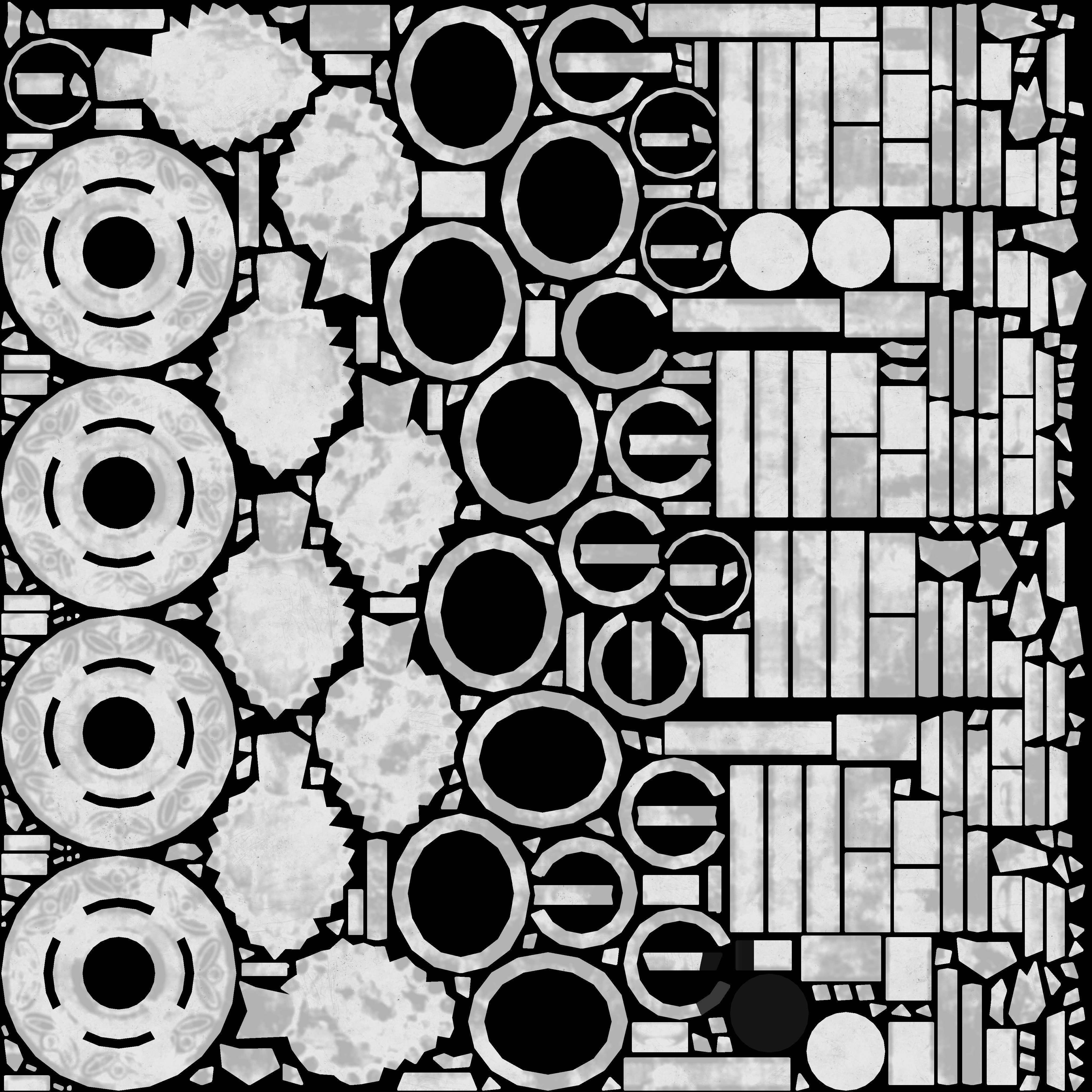 Chinese Furniture Low-poly 3D model_13