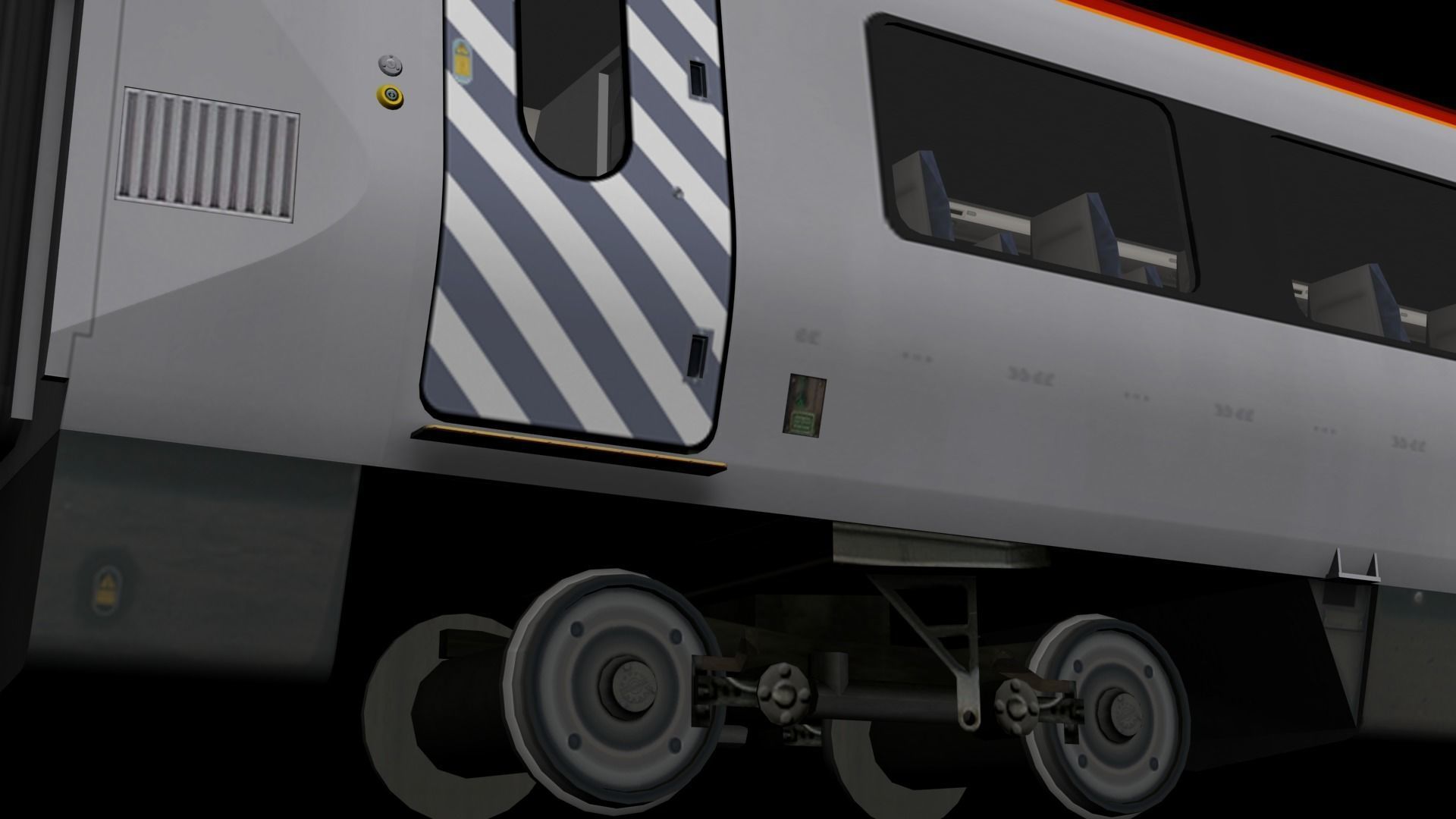 Voyager 220 Train 3D model_16