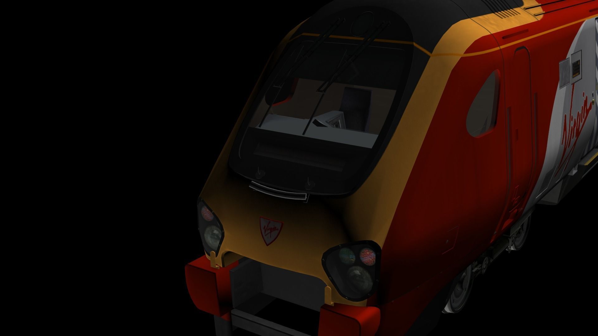 Voyager 220 Train 3D model_28