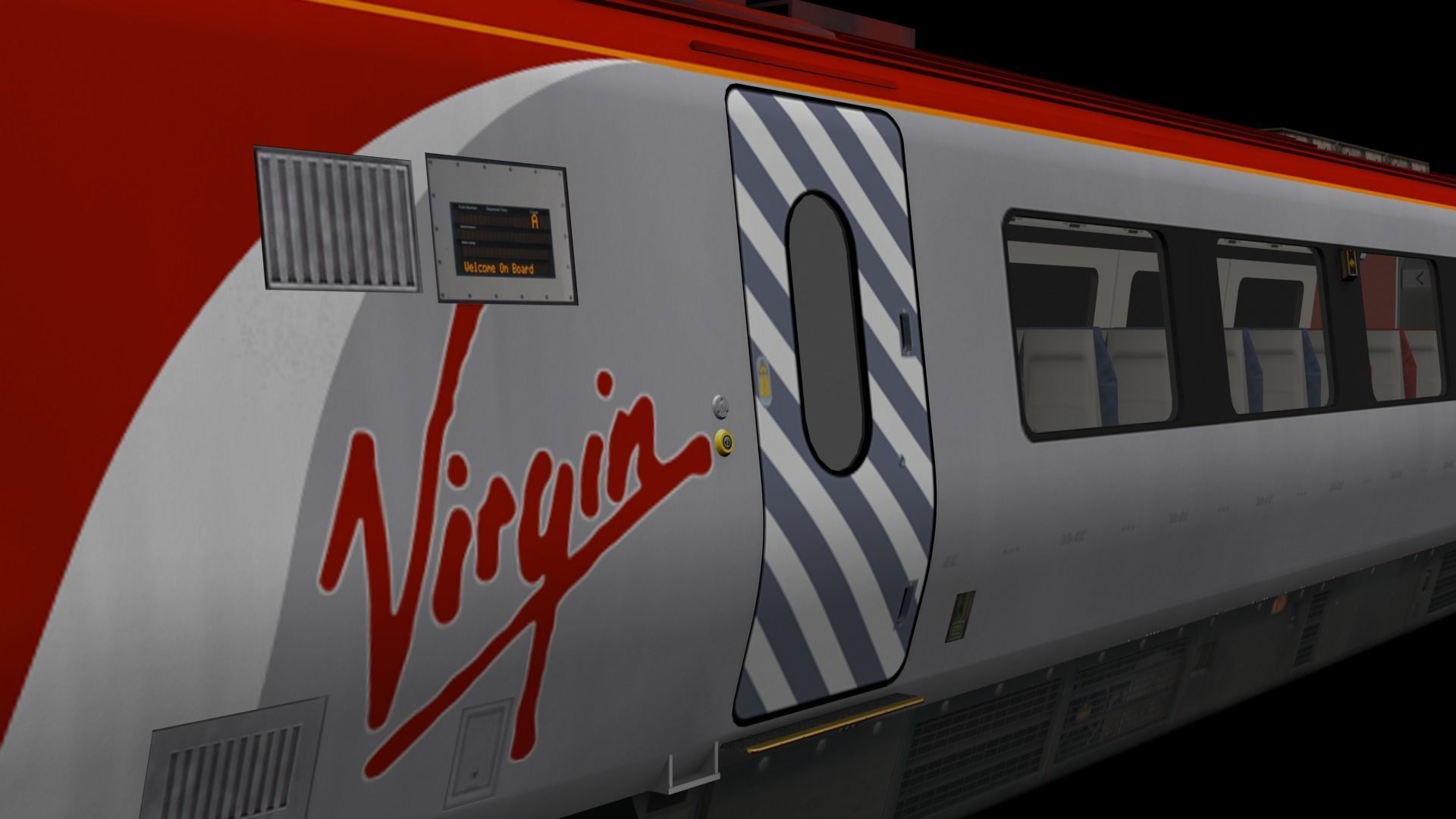 Voyager 220 Train 3D model_26