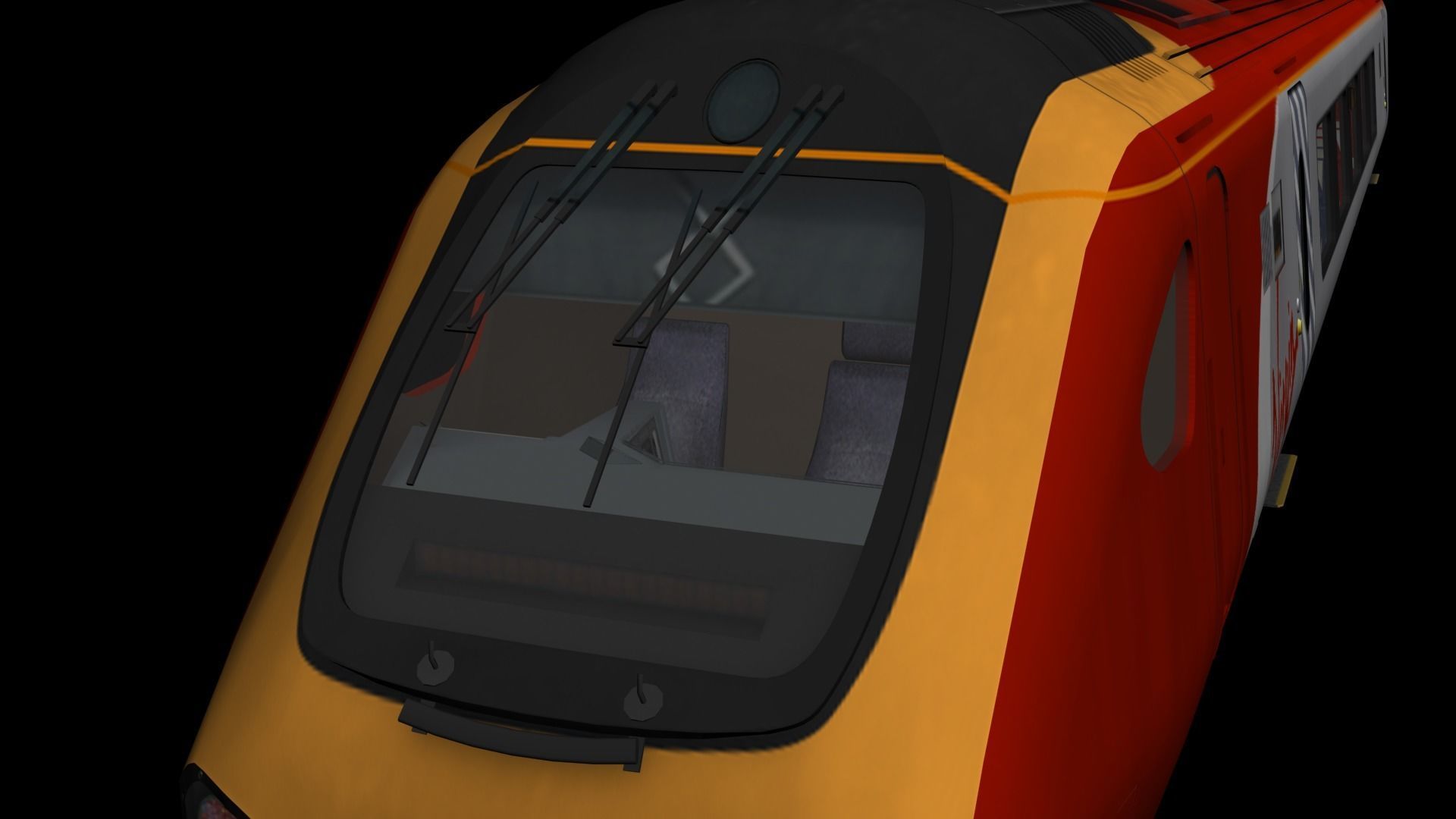 Voyager 220 Train 3D model_19