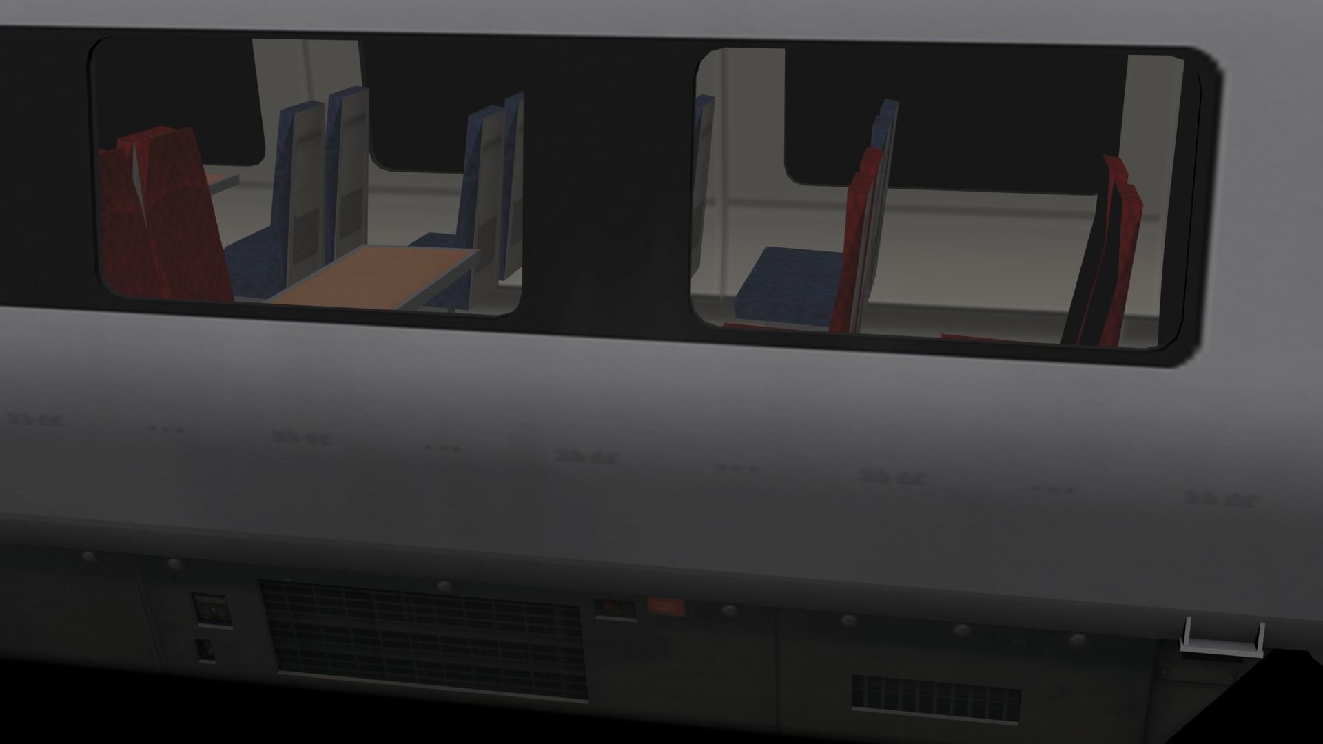 Voyager 220 Train 3D model_10