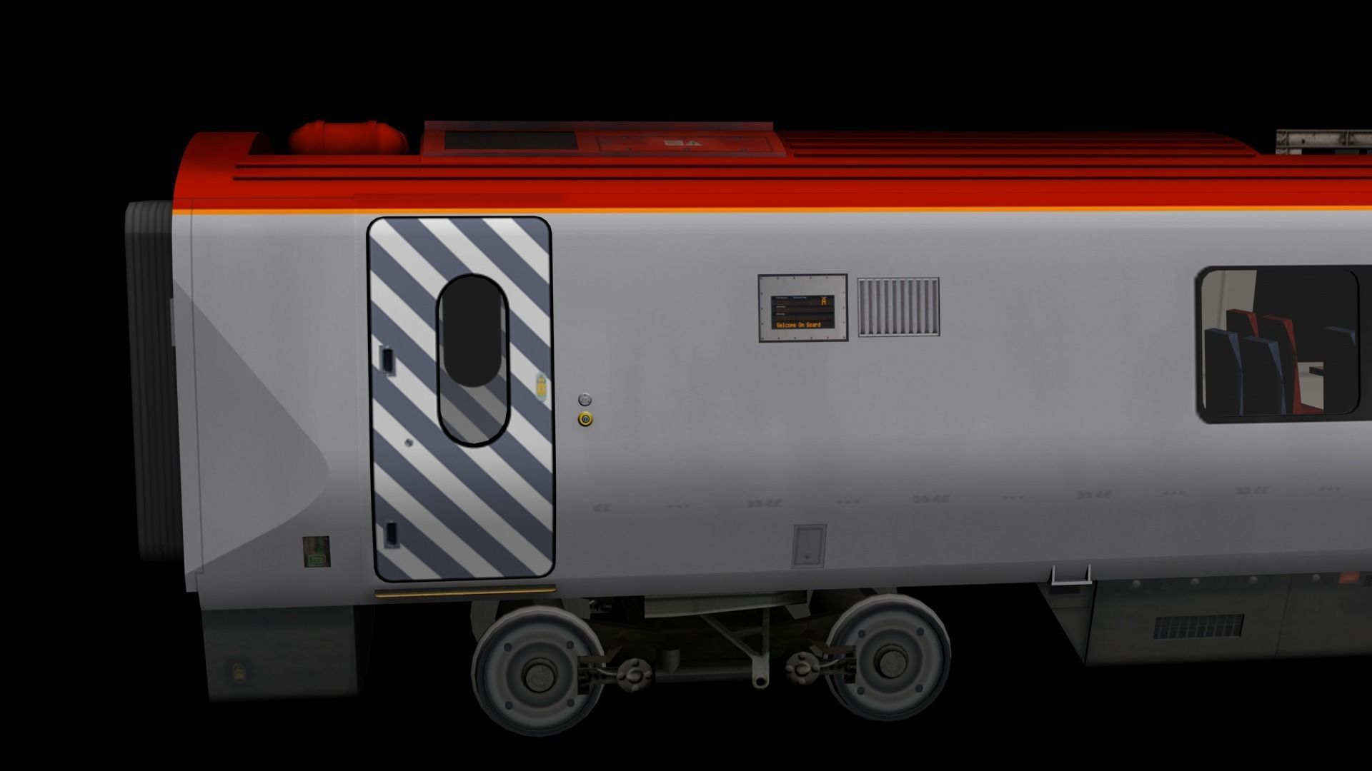 Voyager 220 Train 3D model_12