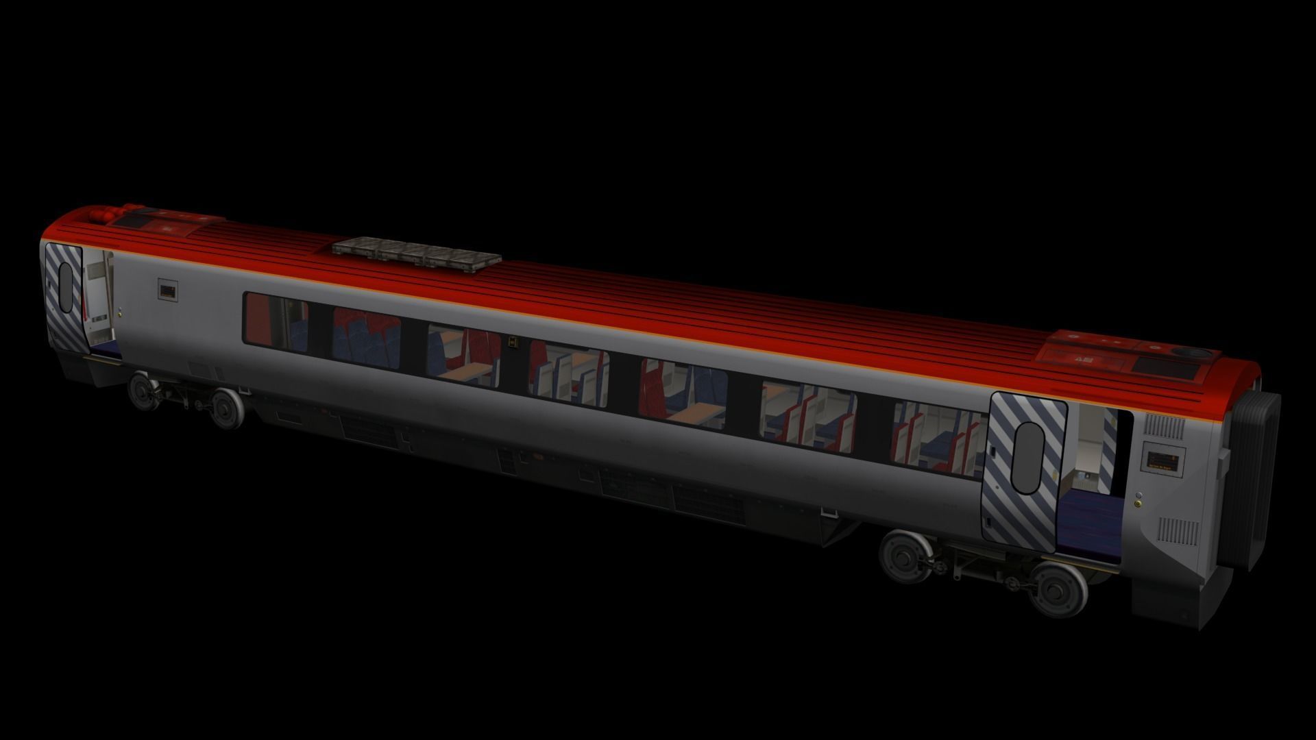 Voyager 220 Train 3D model_32