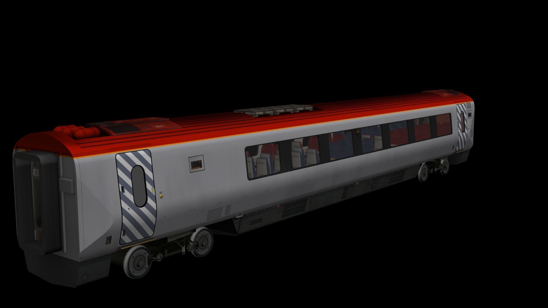 Voyager 220 Train 3D model_2