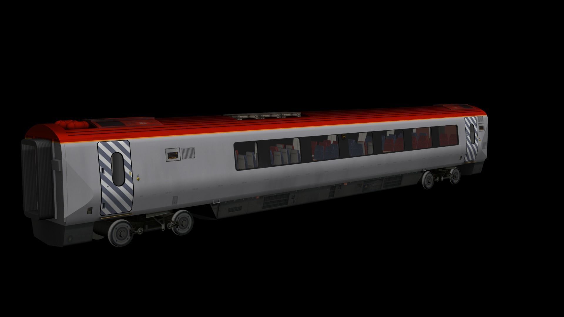 Voyager 220 Train 3D model_11