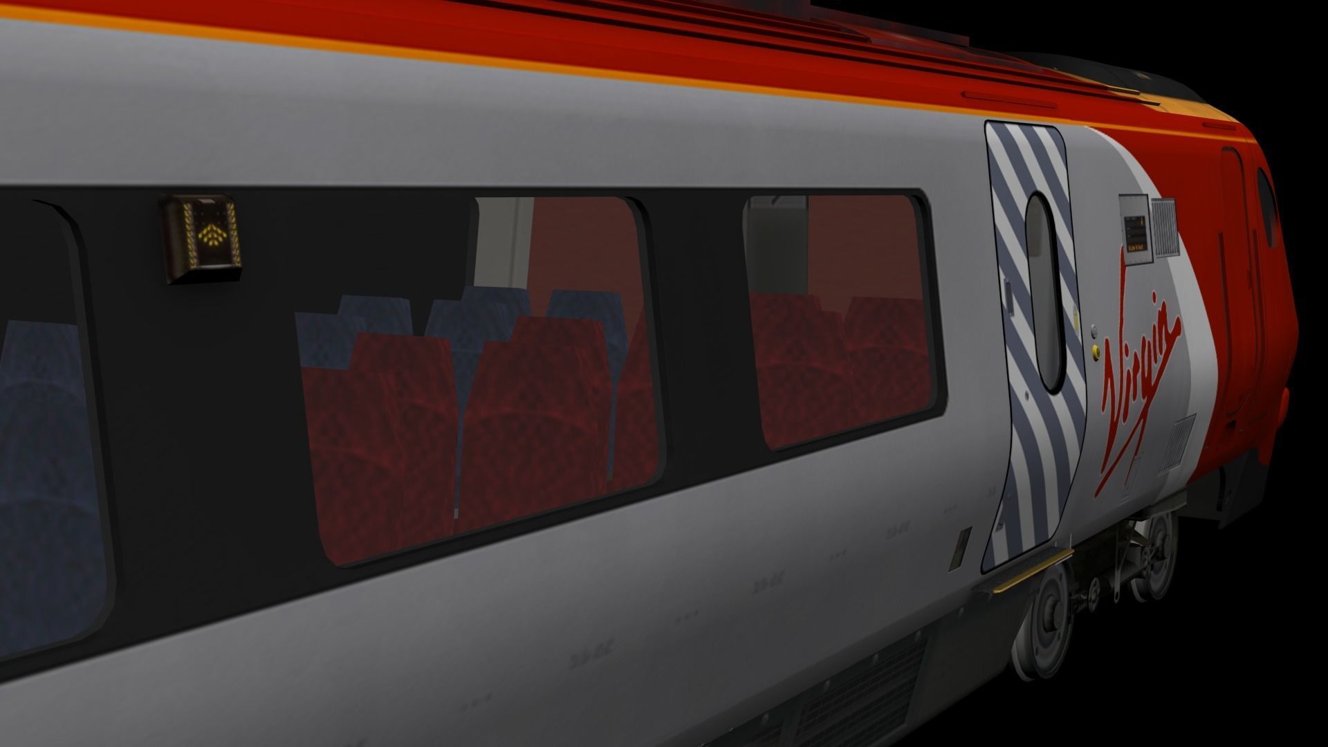 Voyager 220 Train 3D model_22