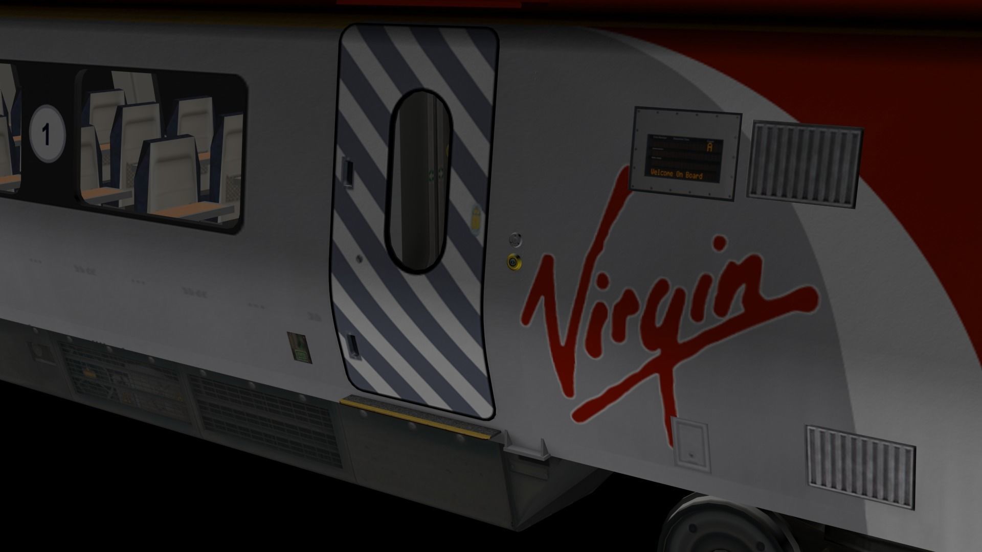 Voyager 220 Train 3D model_29