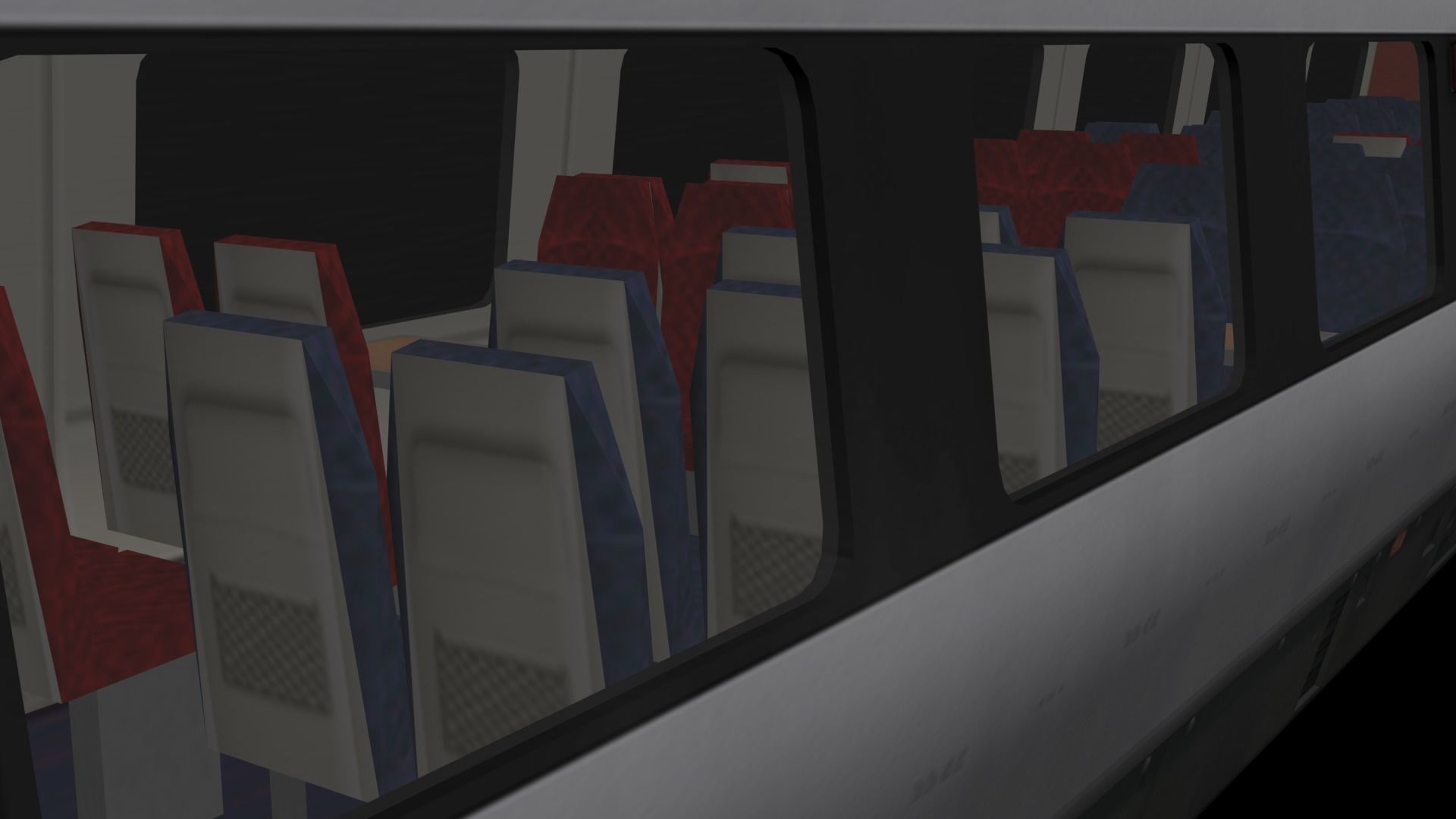 Voyager 220 Train 3D model_9