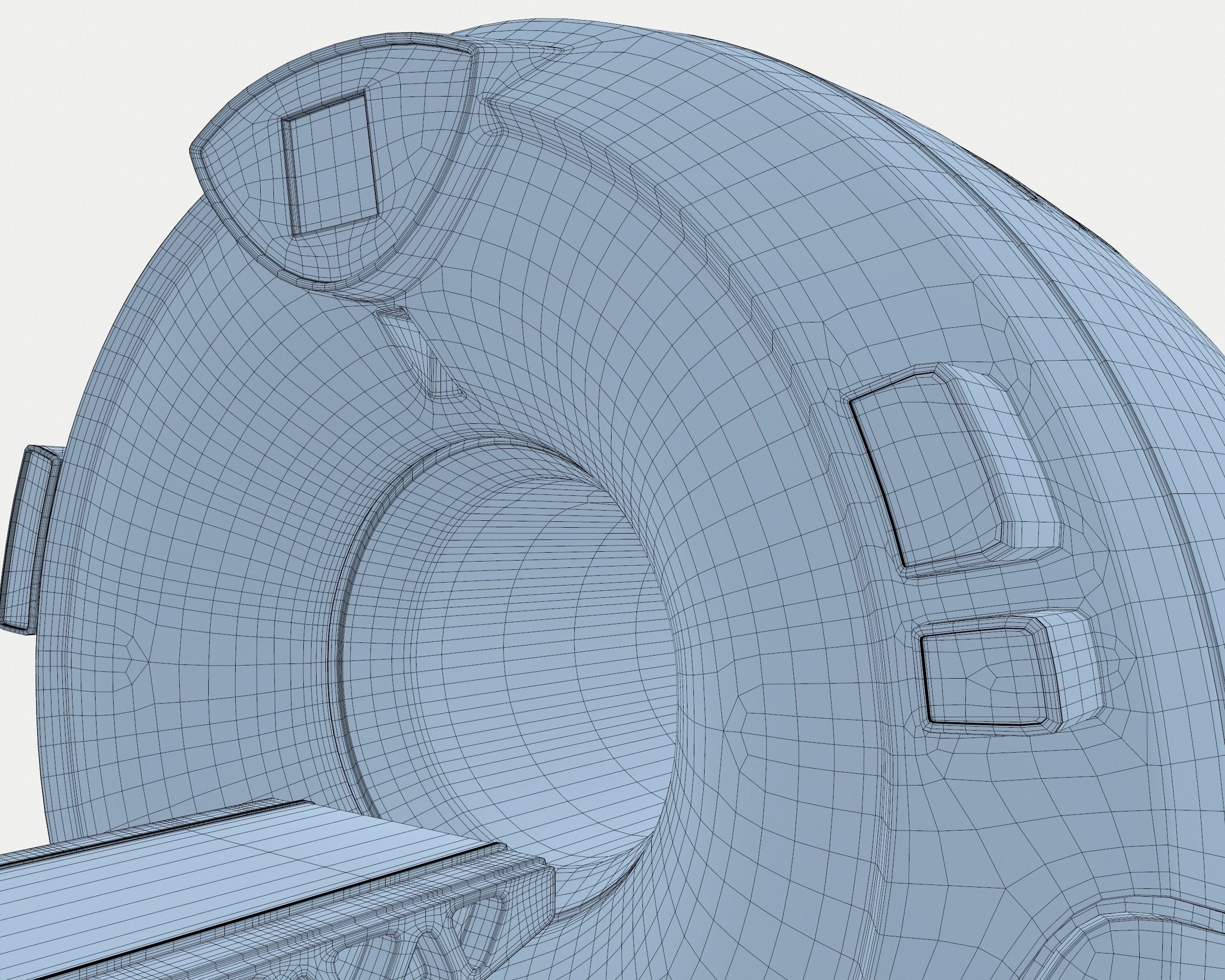 Modern Device Of MRI 3D model_16