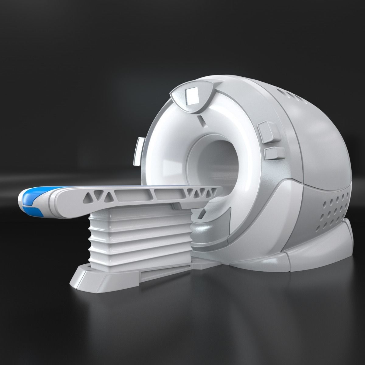 Modern Device Of MRI 3D model_2