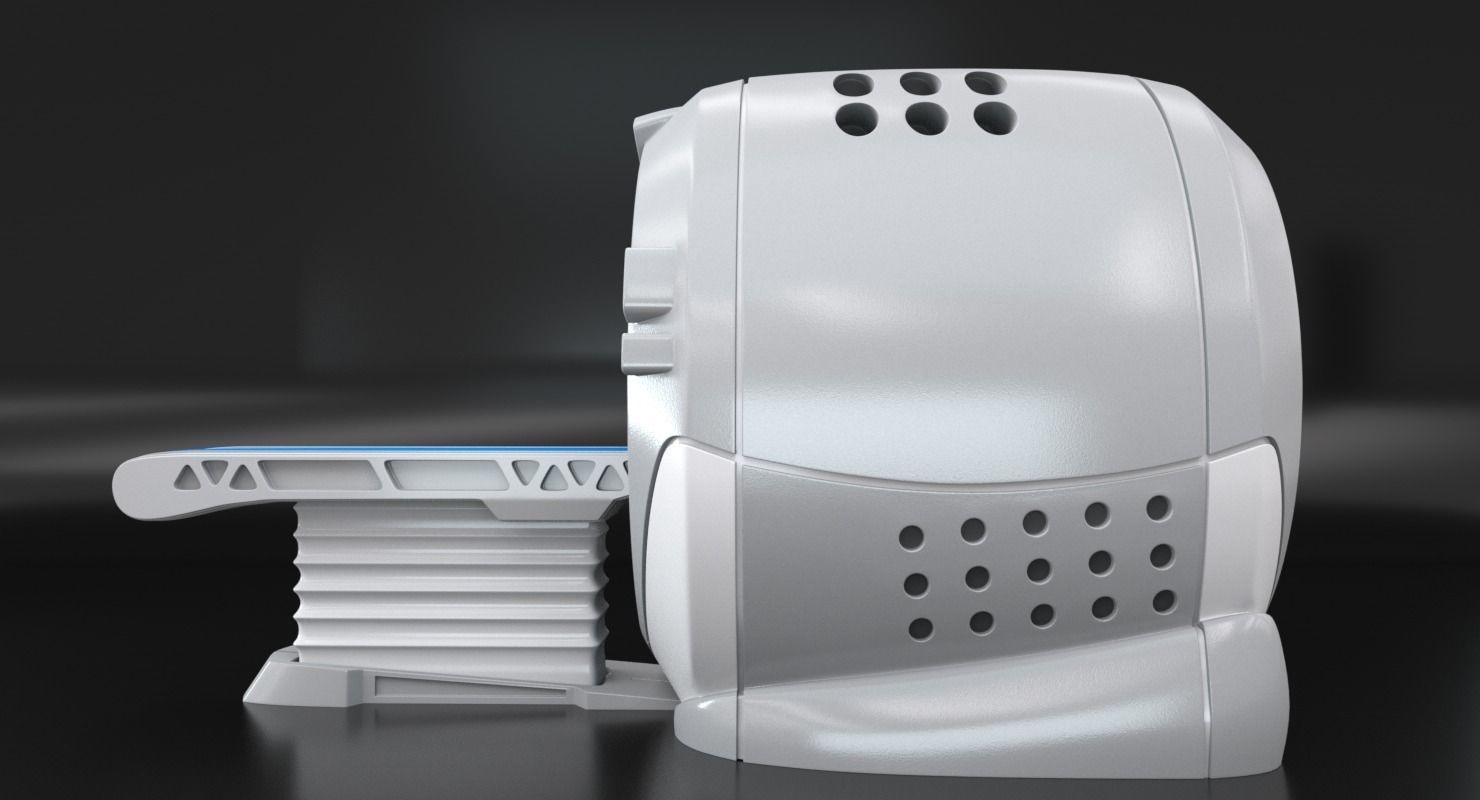 Modern Device Of MRI 3D model_5