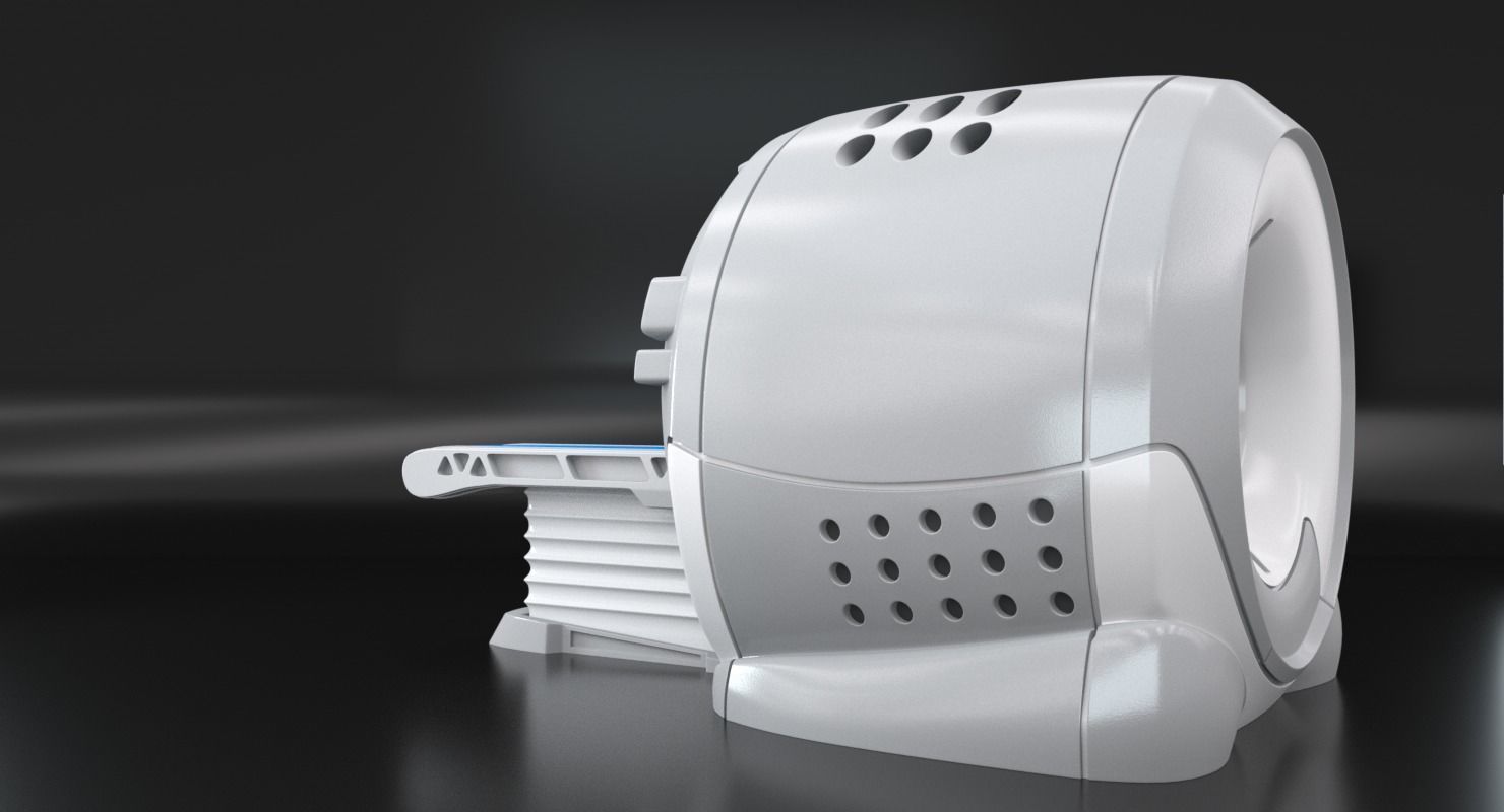 Modern Device Of MRI 3D model_6