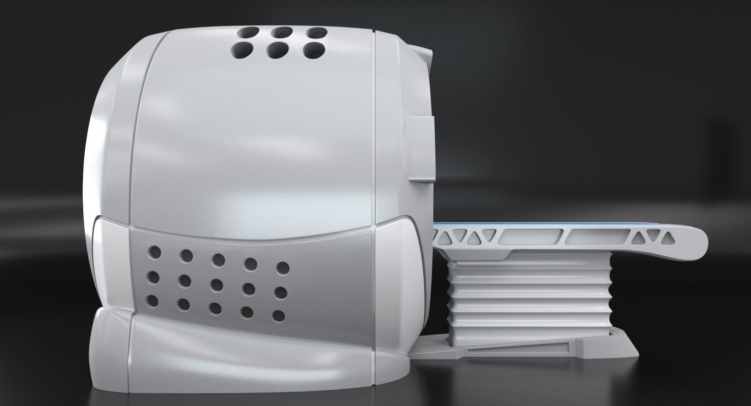 Modern Device Of MRI 3D model_7