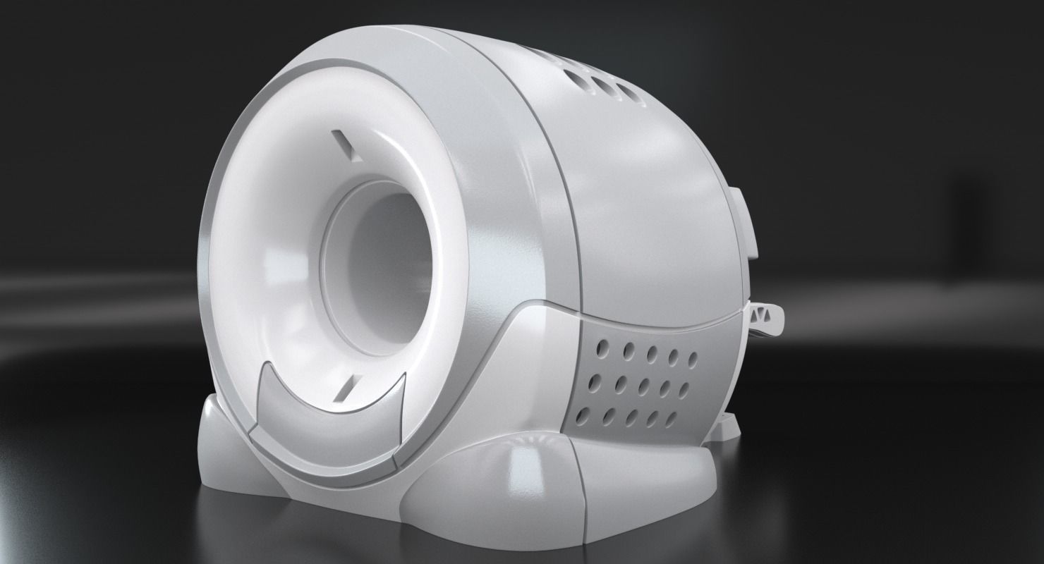 Modern Device Of MRI 3D model_8