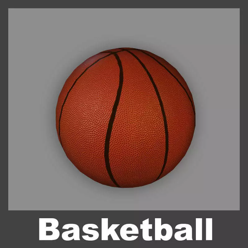 Basketball Ball Free low-poly 3D model
