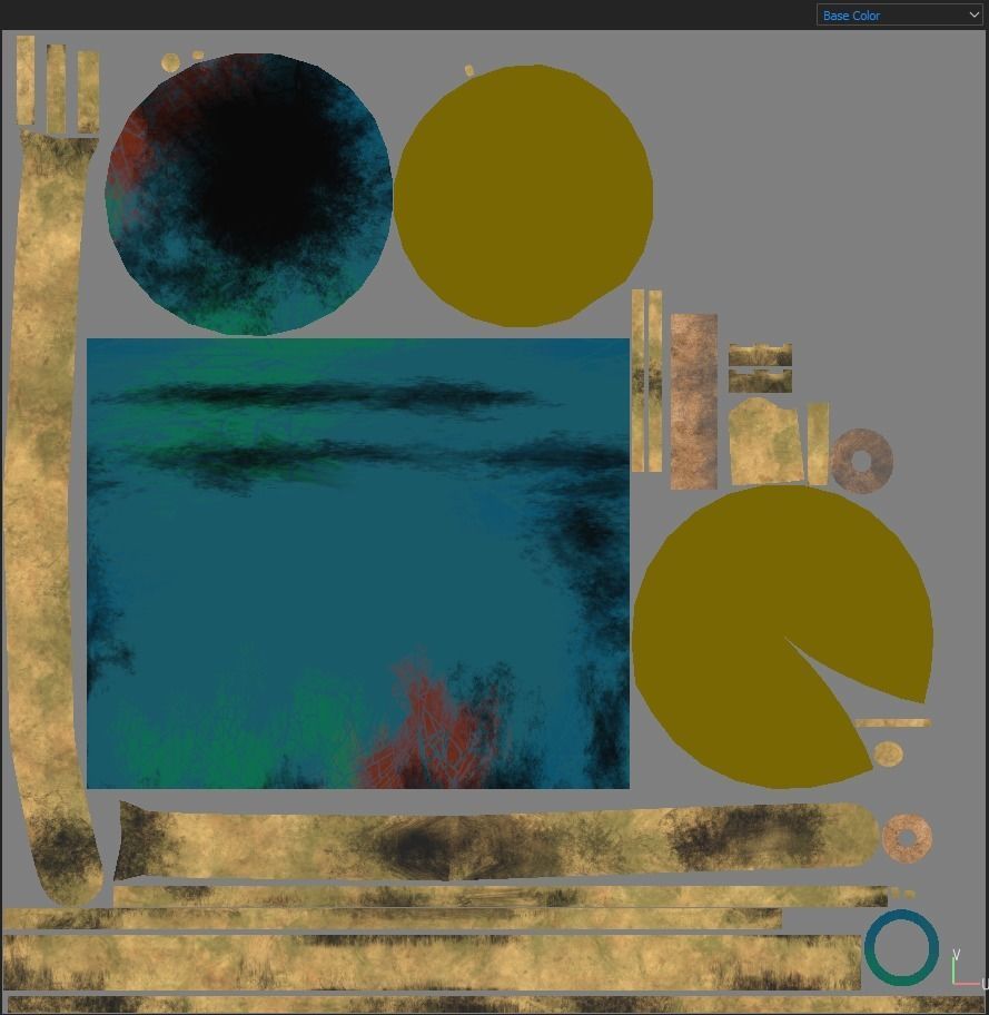 jug on a stand PBR low poly Low-poly 3D model_5