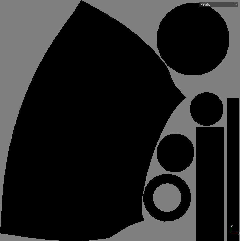 small clay bottle PBR low poly Low-poly 3D model_9