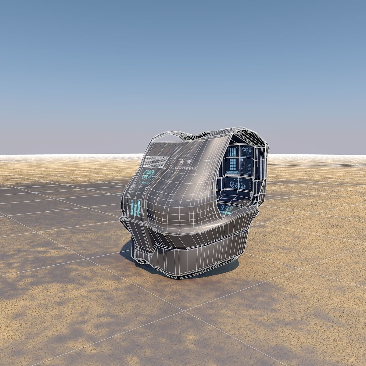 Space Soldier 3D model_24