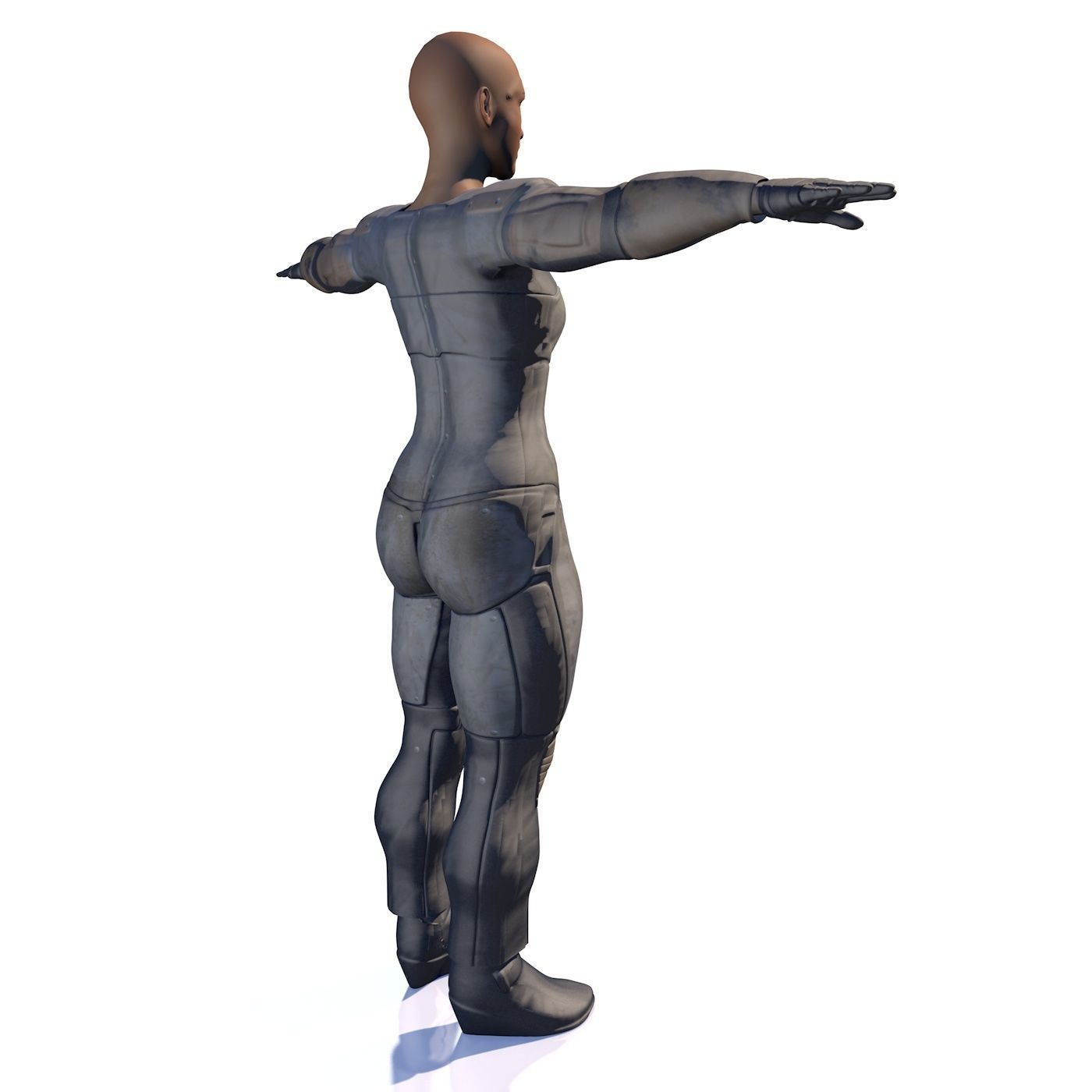 Space Soldier 3D model_7