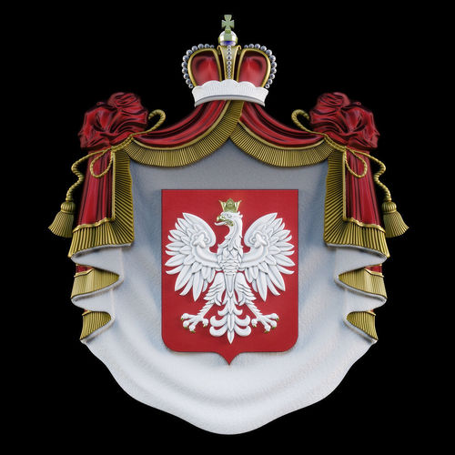 Coat of arms 3D print model