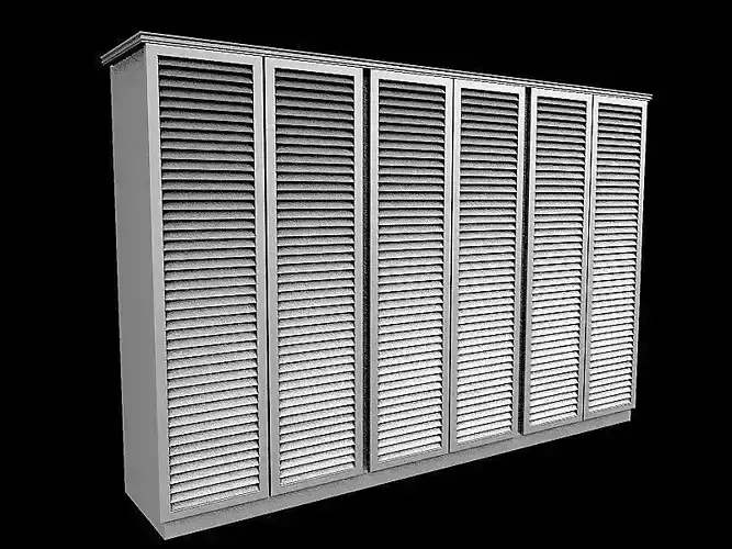 Wardrobe 5 cabinet with doors